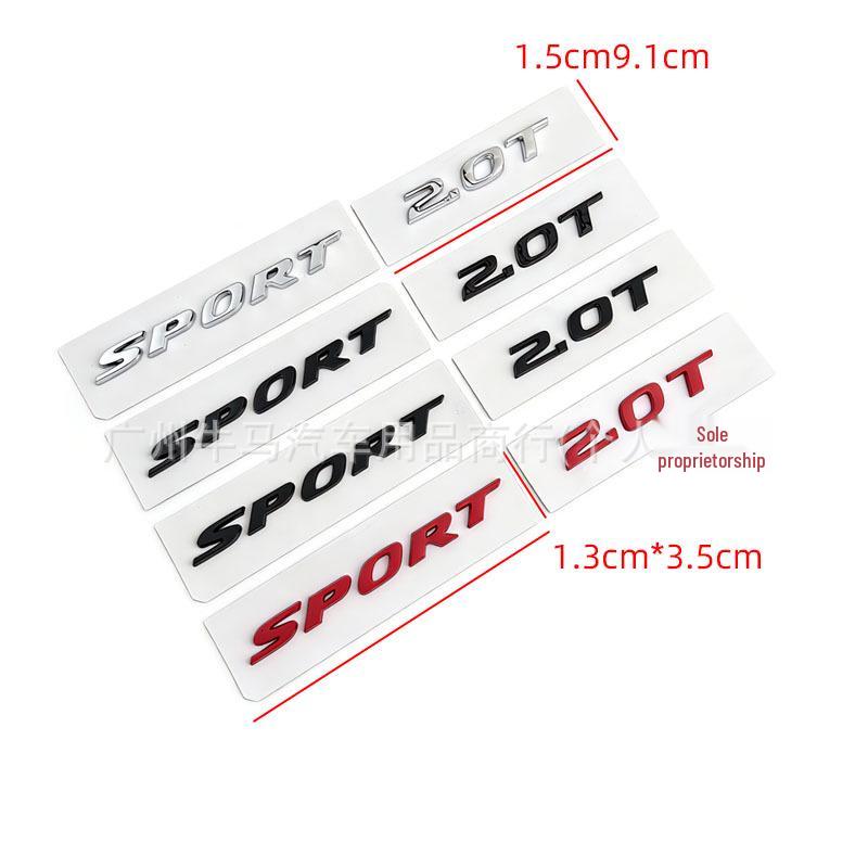 Rear Emblem Car Sticker for Volkswagen Passat, Lavida, T-Cross, Tayron, and T-Roc