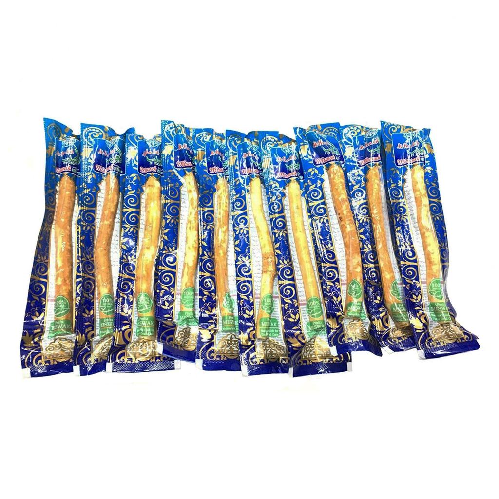 Палочки для чистки зубов Мисвак (10 шт), Peelu Miswak, Aim Emporium AL