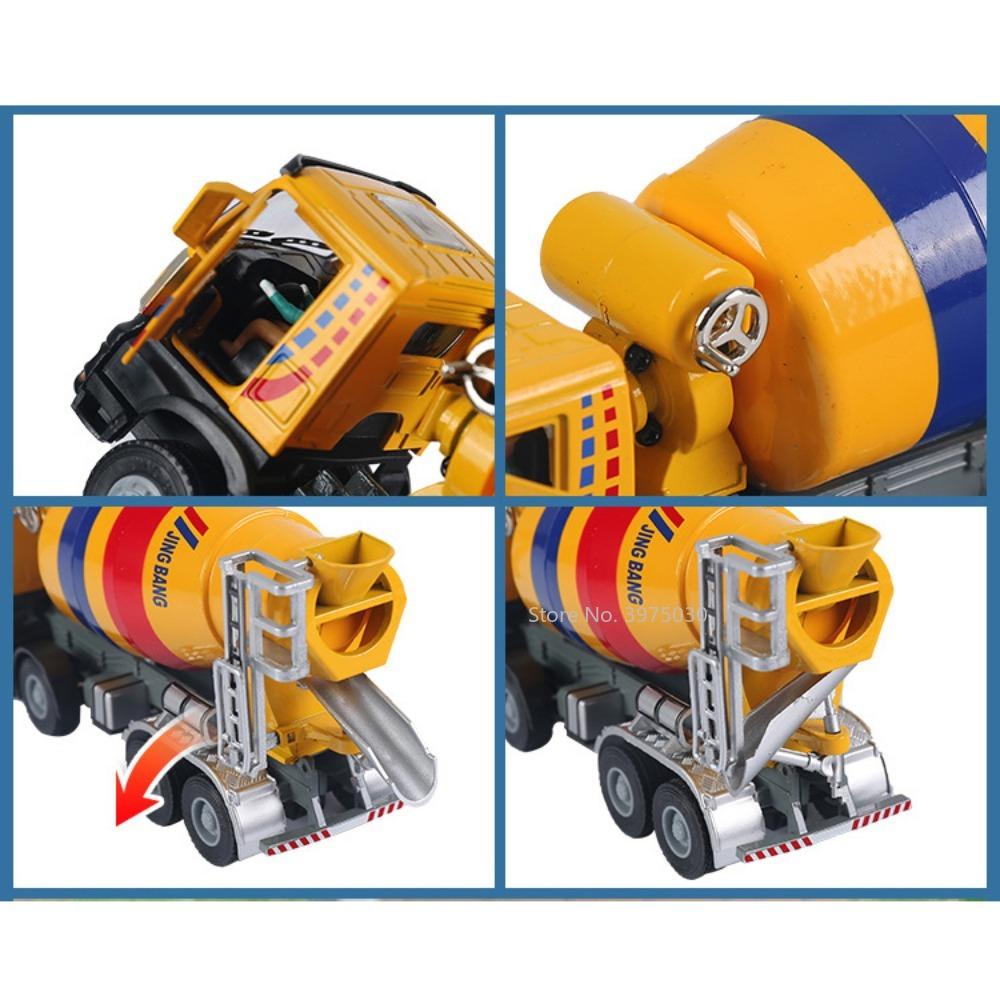 Модель миксера 1/50, литая под давлением модель транспортного средства, инженерный инструмент