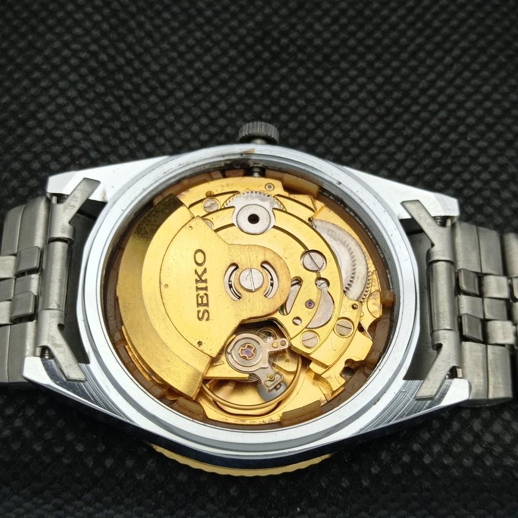 ВОССТАНОВЛЕННЫЕ МУЖСКИЕ АВТОМАТИЧЕСКИЕ ЧАСЫ SEIKO 5 PRESIDENT ЯПОНСКИЕ ЗАДНЯЯ КРЫШКА 575b-a305129-2