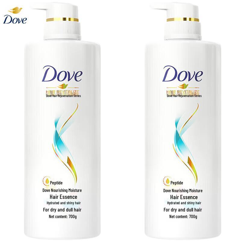DOVE Питательный и увлажняющий кондиционер для волос, двойная упаковка