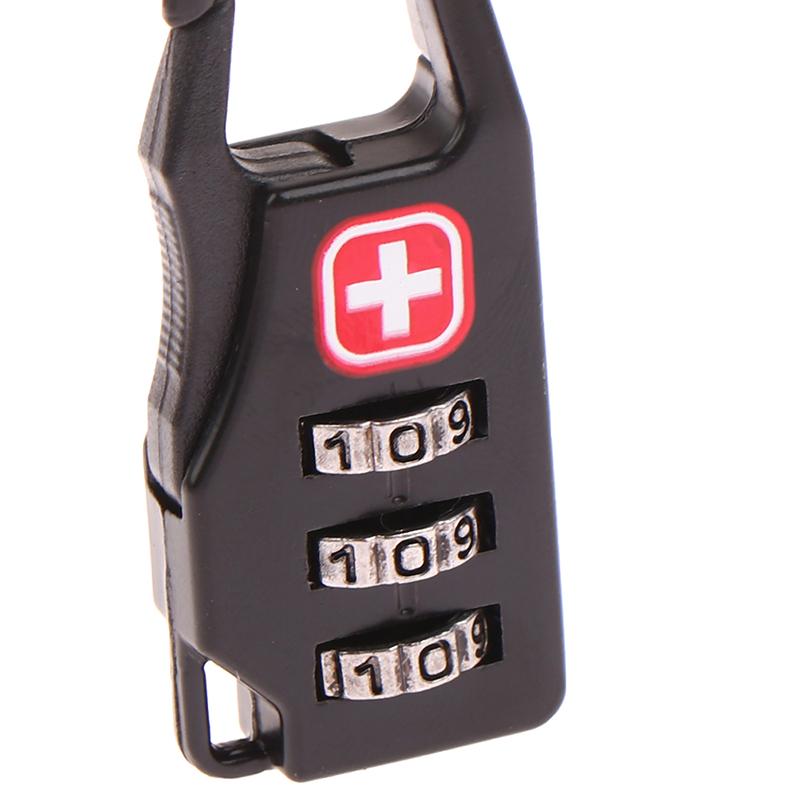 Портативный сплавный мини-замок, навесной замок, открытый кодовый замок