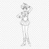 Sailor Uranus Coloring Pages Sailor Uranus Sailor Neptune Iron On Patches For Clothing Applique Stickers On Clothes Heat-Sensitive Custom Patch