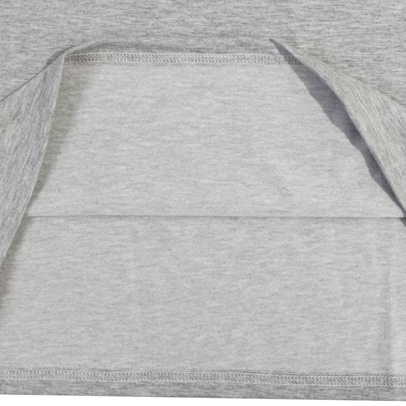 Мужская летняя повседневная однотонная футболка-henley с коротким рукавом