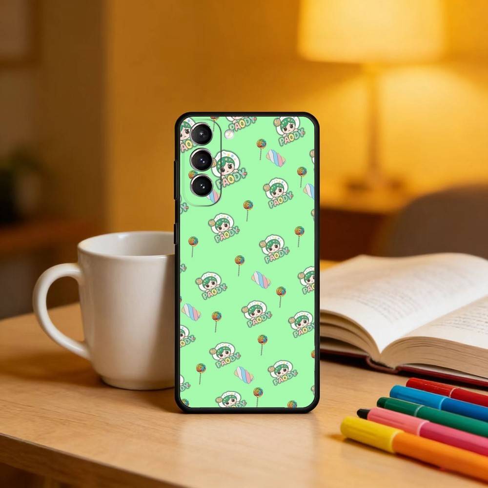 P-Paody-DY BounPrem Чехол для телефона Samsung S25,24,23,22,30,21,10,9,Ultra,Plus,Lite,FE,4,5 G Мягкий Черный Чехол