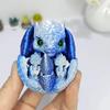 1 шт. 3D-печатные креативные скульптуры животных - Случайные глаза - Подвижные суставы - Новые расслабляющие настольные аксессуары, Идеально для подарка на вечеринку