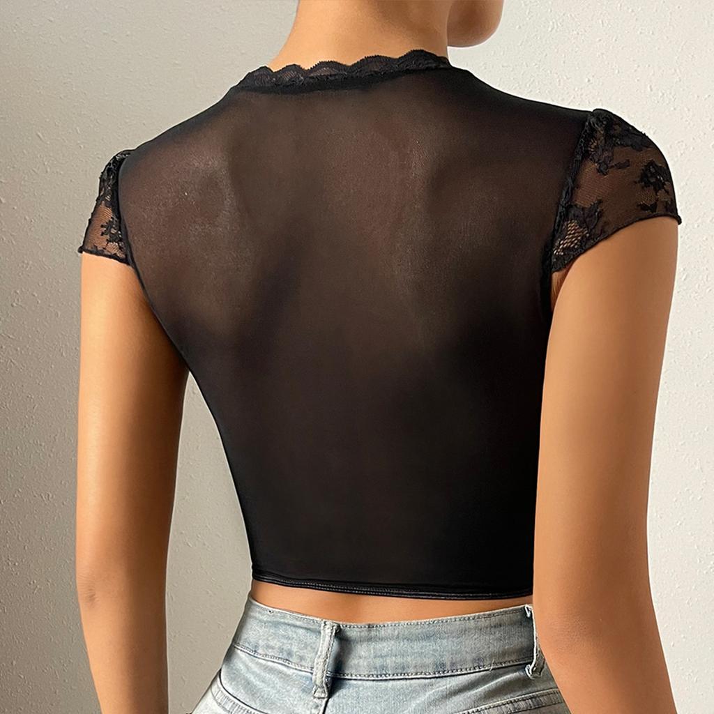 Топ с круглым вырезом, пэчворк из цветочного кружева, сексуальный, на стальных косточках, с рыбьими косточками, облегающий, короткий женский корсетный топ с открытым пупком