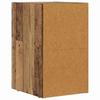 Nightstand Reclaimed Wood Look 11.6 x 13.2 x 19.7 in (L x W x H) Engineered Wood