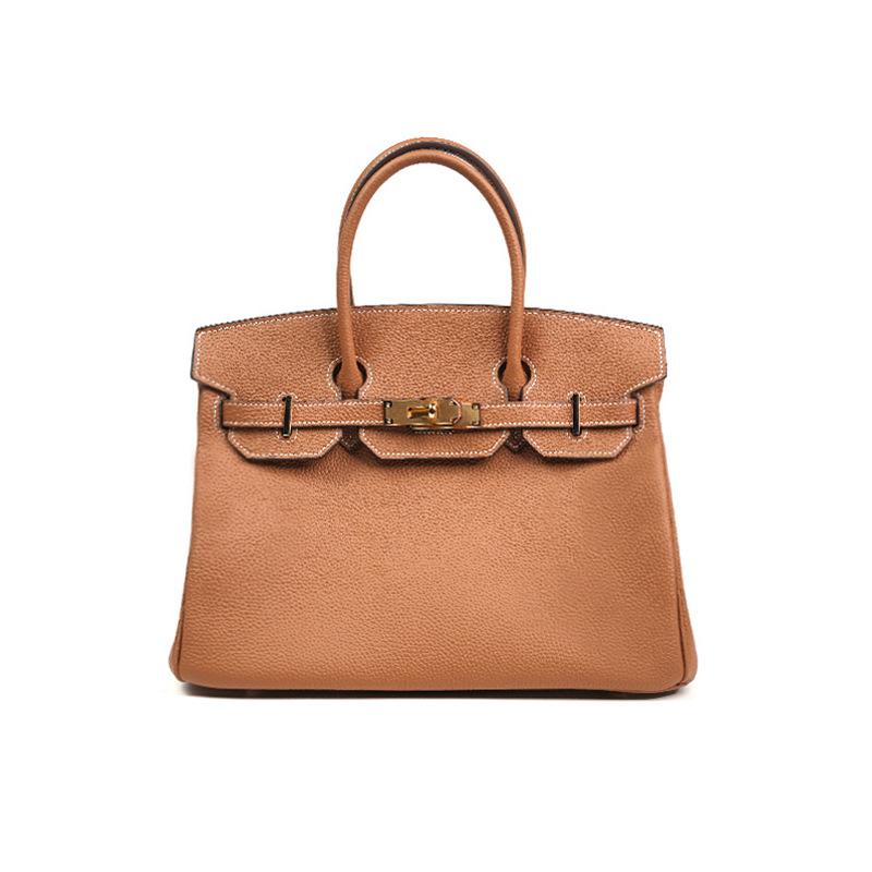 2025 Top-Grade Cowhide Women's Bag Luxury Leather Handbag Fashion Genuine Leather Women's Bag Classic Hundred Styles Handbag