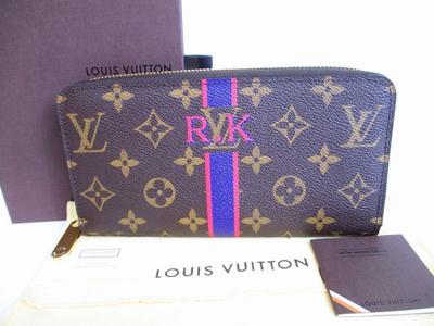 Оригинальный кошелек-молния Monogram Leather My LV Heritage Zippy Wallet #8258 Отремонтирован продавцом