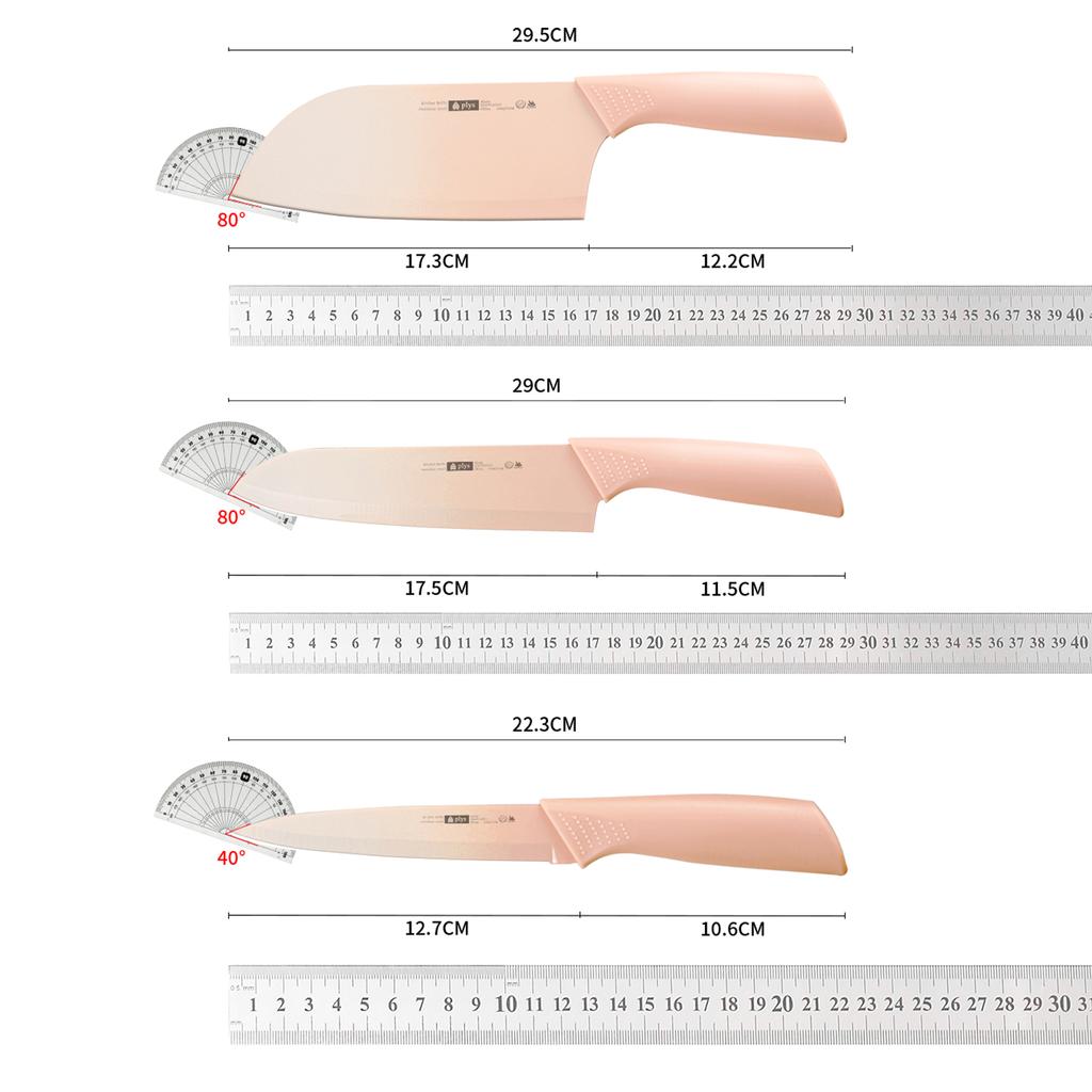 Kitchen precision gradient knife, meat slicing and fruit and vegetable knife, food blade cutting fruit and vegetable hand tools