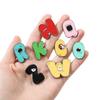 Cute Funny Alphabet Brooches Creative Cartoon Brooch Badges 26 Letter Enamel Pins  Backpack Decor