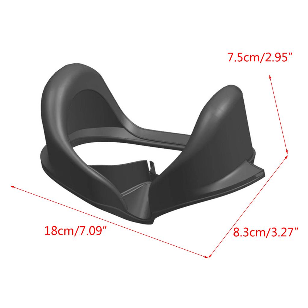 VR Glasses Anti-Sweat Silicone Eye Cover EYE MASK Eyeshade Pad for Mate Quest Pro VR Accesaries VR Blinder