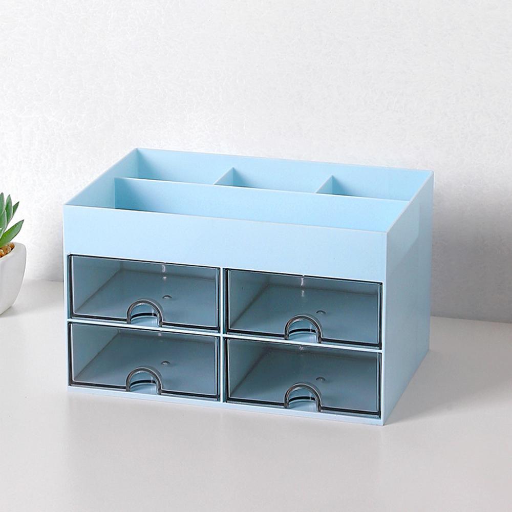 1шт ящик для хранения на столе многофункциональный ящик шкаф для канцелярских принадлежностей для студентов разделение стол офис разное место