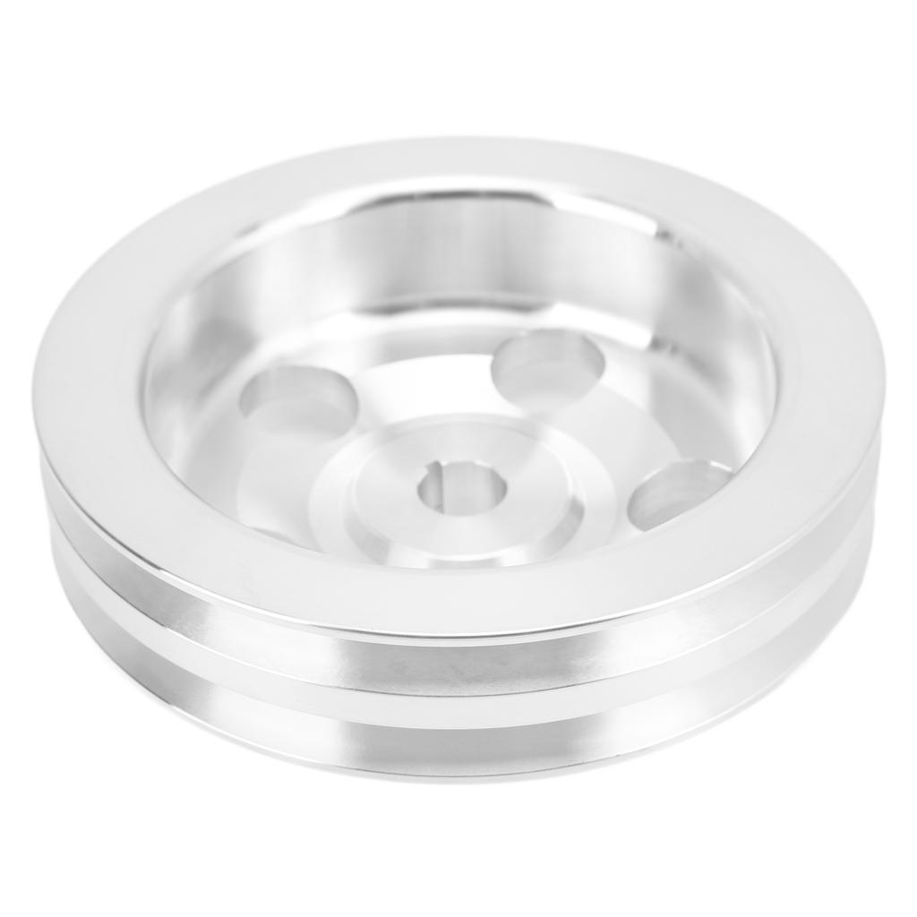 Шкив насоса гидроусилителя руля из алюминиевого сплава с 2 канавками, замена для блоков Chevy Key Way до 1972 года