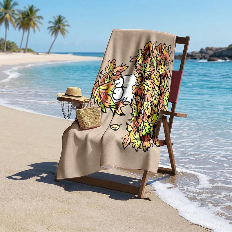 Simon'S Cat Fashion Beach Towel: Ideal for Summer Adventures Soft, absorbent and quick drying suitable for swimming and bathing