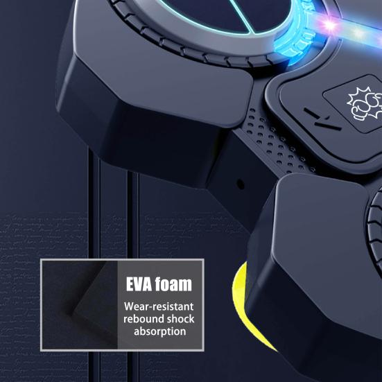 Музыкальный боксерский тренажер с перчатками Настенный Bluetooth-совместимый электронный смарт-светодиодный боксерский тренировочный мишень для бокса Домашнее оборудование для тренировок