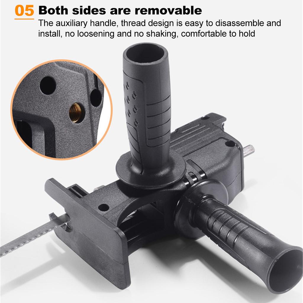 Сабельная пила Электроинструмент Сабельная пила Резка металла Инструмент для резки древесины Насадка для электрической дрели с лезвиями