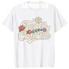 Цветочная команда Conrad для унисекс, женская, с графикой, смешная футболка, модная надпись, футболка, семейная, для вечеринки, уличная одежда, одежда, подарки для друзей