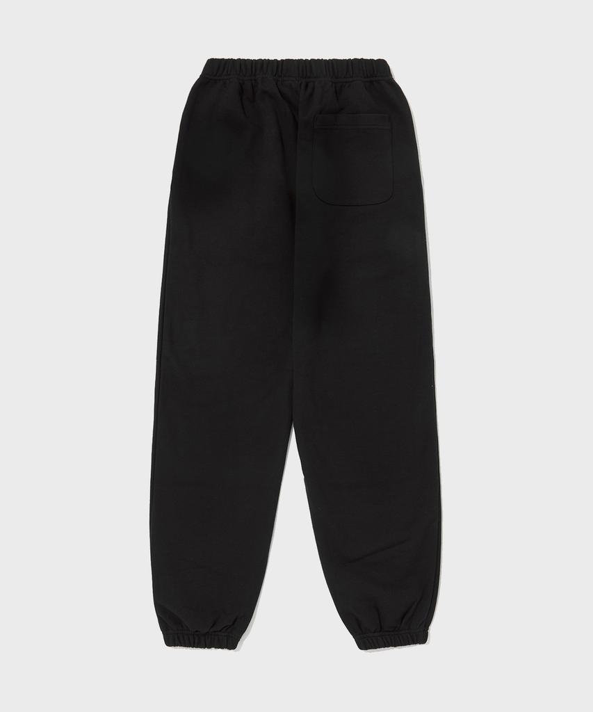 CHAMPION C-Logo French Terry Elastic Waist Jogger Pants Black