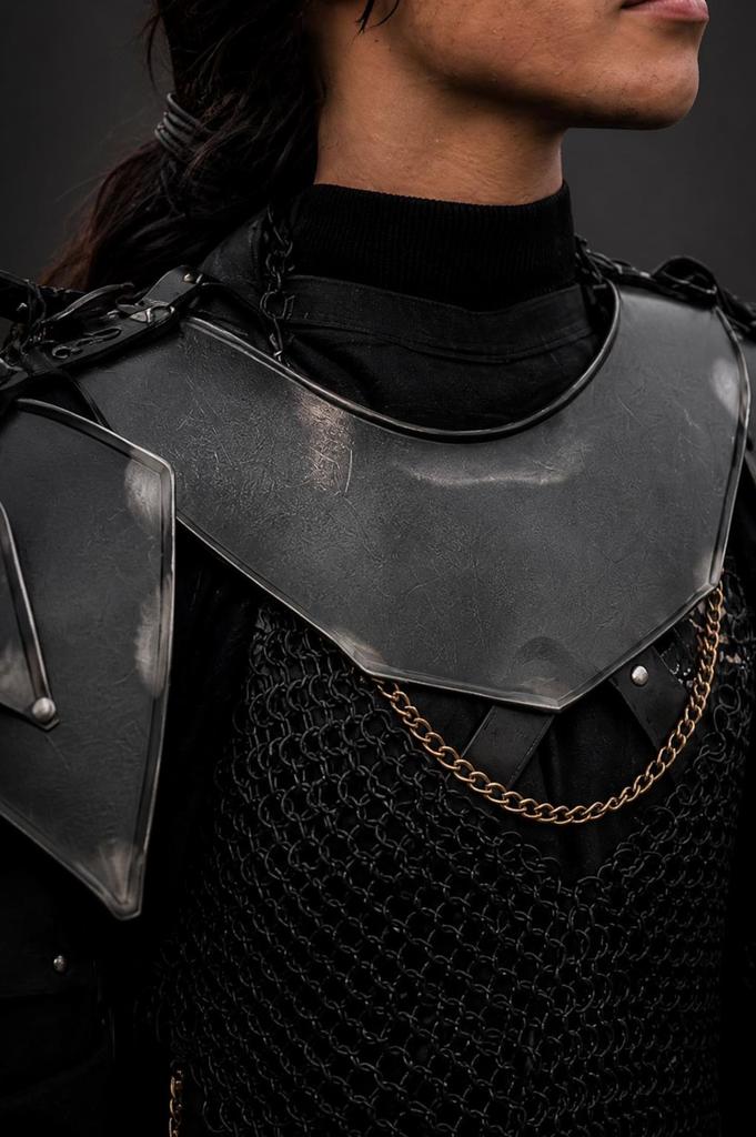 Female Knight Barbuta Full Armor Suit, Medieval Steel Plate Armor Outfit for LARP Cosplay Reenactment