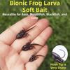 With Hooks Artificial Soft Bait Box Packaging TPE Floating Bait  Bass Fishing