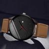 Мужские часы Мужские часы Модные спортивные часы Мужской календарь Кожаный ремешок Кварцевые наручные часы relojes hombre