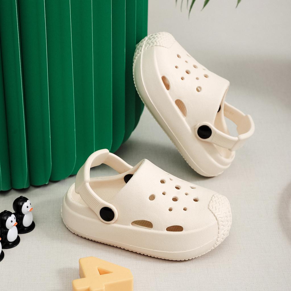 Cool Comfort, дышащие летние сабо для молодежи - нескользящие сандалии из ЭВА с мягкой подошвой для мальчиков и девочек, домашние и уличные тапочки с геометрическим рисунком