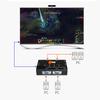 KVM VGA Switch 4 Ports KVM VGA Switch 4 Input PC Switch PC Switch for Keyboard and Mouse USB2.0 MT-VIKI