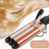 [British] Three-tube Curling Iron Is Heated Quickly At Two Temperatures, and the Wave Lady Portable Shaper Is Full of Waves.