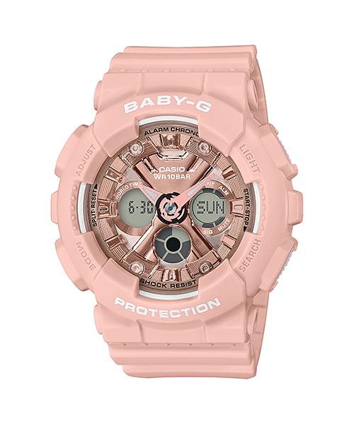 Casio Мужские Аналоговые Кварцевые Часы BA-130-4A из Смолы, Водонепроницаемые до 100 м, Ударопрочные