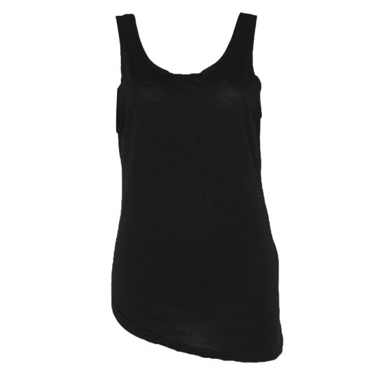 Women Vest Sleeveless Backless Ladies Back Cross Off Shoulder Vest T-shirt Streetwear