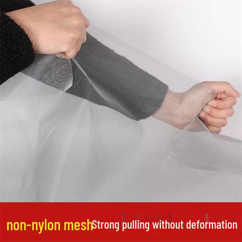 Самоклеящаяся нано-сетка от комаров без пробивания для окон