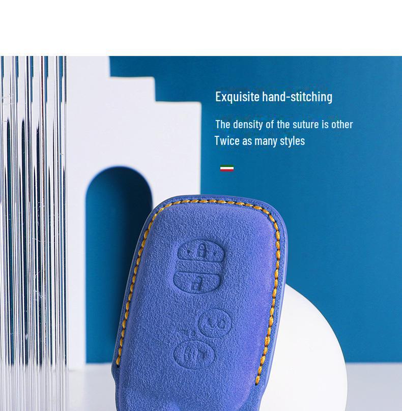 Сумка для ключей Lexus ES300H/ES350/RX270 из алькантары и замши 3D