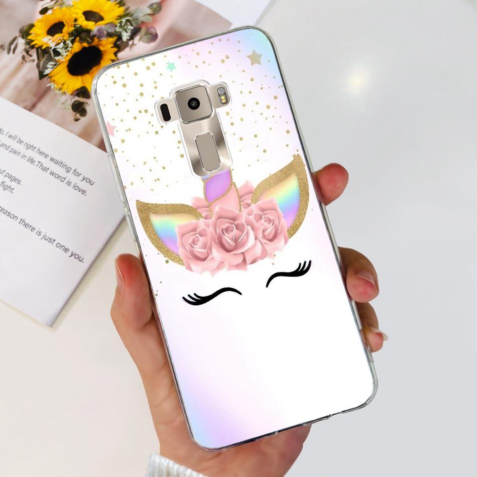 For Asus ZenFone 3 ZE520KL ZA520KL Case Cover Printed Soft Silicone TPU Phone Cases For Asus ZenFone3 5.2“ Z017D Z017DA Z017DB”