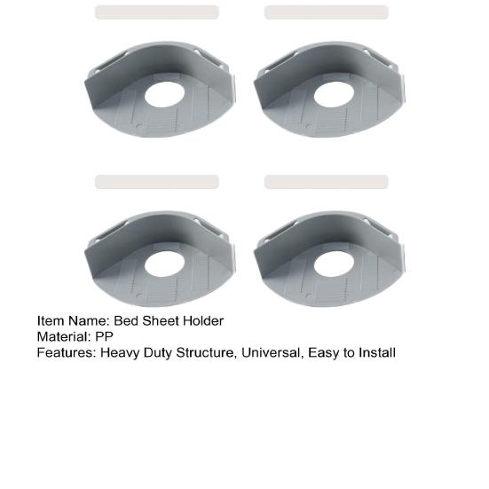 4/8 шт. держатель простыни с замковой полосой, прочный угловой фиксатор простыни, удерживающий простыни в натянутом положении, зажим для фиксации простыни на резинке для всех размеров матраса