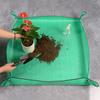 Planting Mat Reusable Potting Pad Prevents Soil Overflow Foldable Waterproof Garden Transplanting
