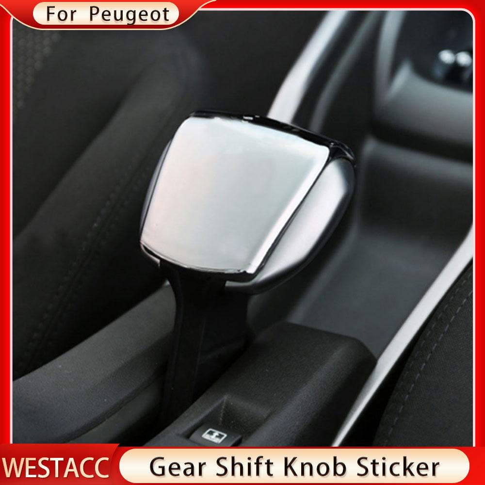 ABS салон автомобиля чехол для ручного тормоза для Peugeot 2008 2014 2015 2016 2017 2018 украшения наклейки ручного тормоза