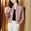 New Fashion Women Jacket Spring Long Sleeve Casual Bomber Thin Short Coats Woman Elegant Summer Sunscreen Outwear Tops