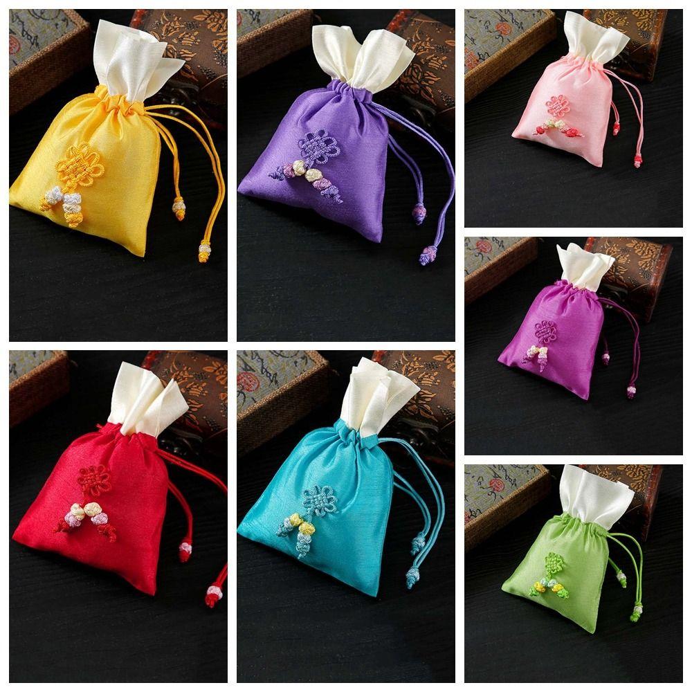 Perfume Spice Bag Chinese Style Sachet Chinese Knot Tassel Small Pouch  Birthday