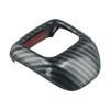 Carbon Fiber Gear Shift Knob Cover Trim For Nissan For Pathfinder 2024-2024 Car Gear Shift Panel Frame Gear Knob Cover Trim