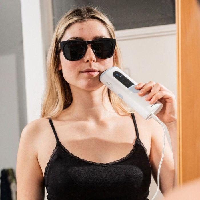 Фотоэпилятор - INNOVAGOODS - Функция охлаждения - Защитные очки - Безболезненная эпиляция
