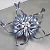 Mechanical Flower Desktop Decoration Steampunk Rotating Light-up Flower Ornament Home Office Living Room Visual Art