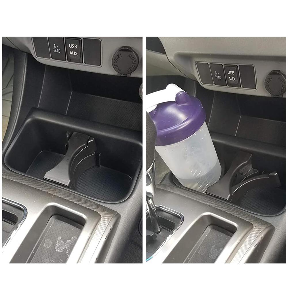 Подстаканник Разделитель Вставка Центральная консоль для Toyota Tacoma Toyota Tacoma 2005-2015 Sequoia 2008-2018 Аксессуары для автомобильных подстаканников