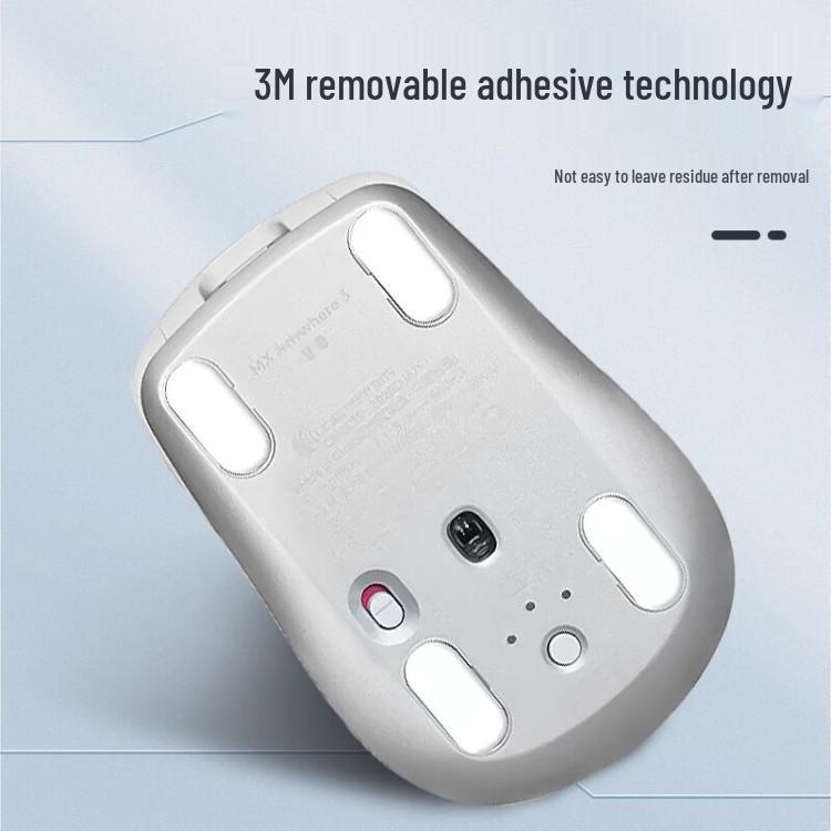 Совместимые накладки для ножек мыши Logitech MX Anywhere 2/2S, Ледяная версия, Игровые наклейки на ножки с изогнутым краем.