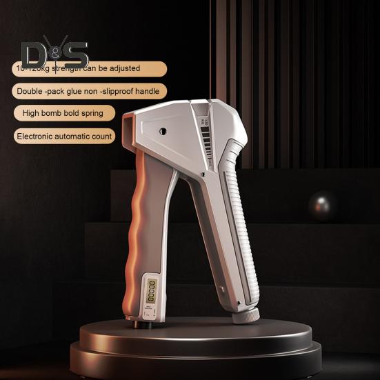 Тренажер для укрепления хвата со счетчиком 10-120 кг, регулируемый для мужчин и женщин, тренажер для предплечий, тренажер для укрепления хвата, разработчик фитнес-оборудования