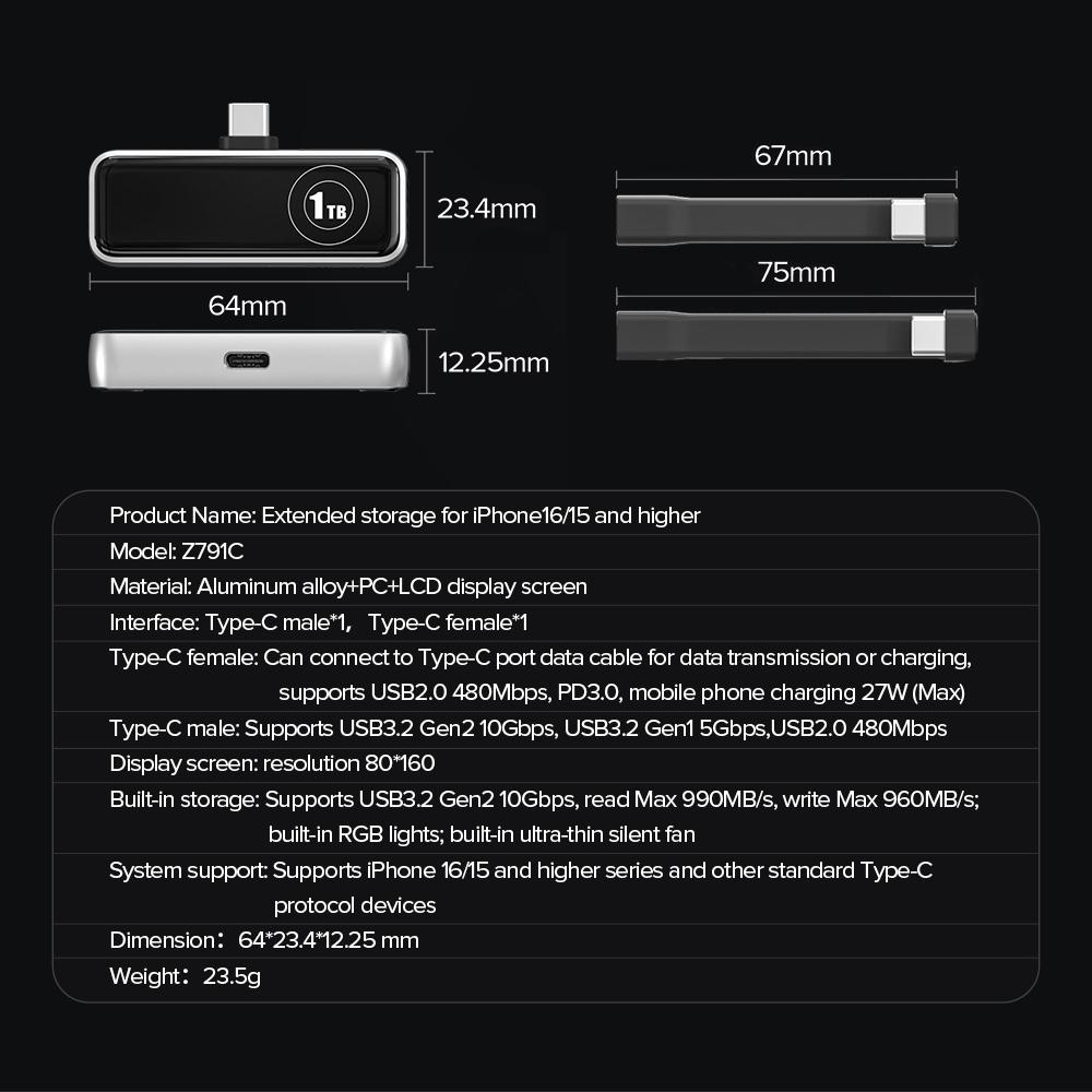 ZIKE Z265B 66W GaN USB-C 3 Ports Wall Charger