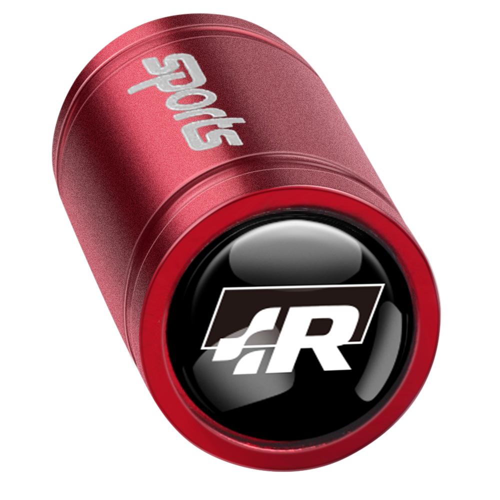 For VW R Golf 6 Jetta Bora Mk4 GTI GTD Tiguan Passat Touran Polo 4pcs Car Wheel Tire Valve Caps Stem Case With Logo Auto Styling