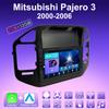 2 DIN Android Carplay автомобильное радио для Mitsubishi Pajero 3 2000-2006 мультимедийный проигрыватель головное устройство стерео GPS навигация BT WIFI 2+32 ГБ
