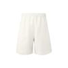 Solid Color Logo Straight-Leg Loose Casual Shorts Unisex Shorts White DV3056-030